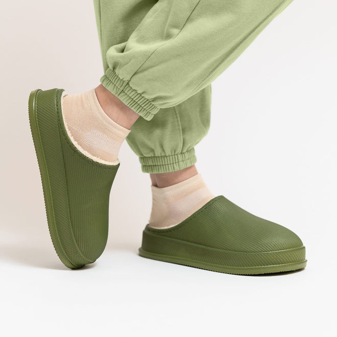 Cloud Slides - Cozy Fur-Lined Clogs