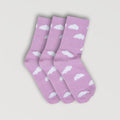 Cloud Slides - 3 Pairs Socks