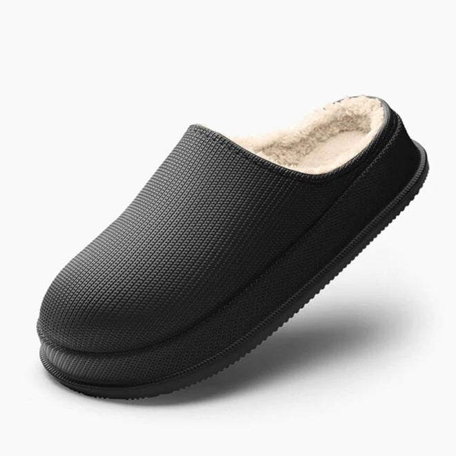 Cloud Slides - Cushioned Fur-Lined Clogs